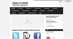 Desktop Screenshot of dekaforklift.com